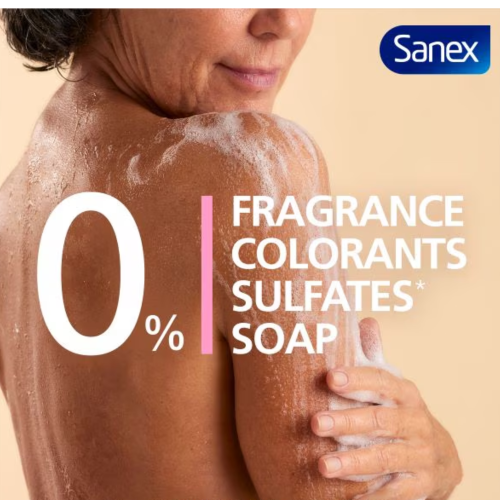Sanex Sanex Shower Gel Zero% Sensitive 225ml 2
