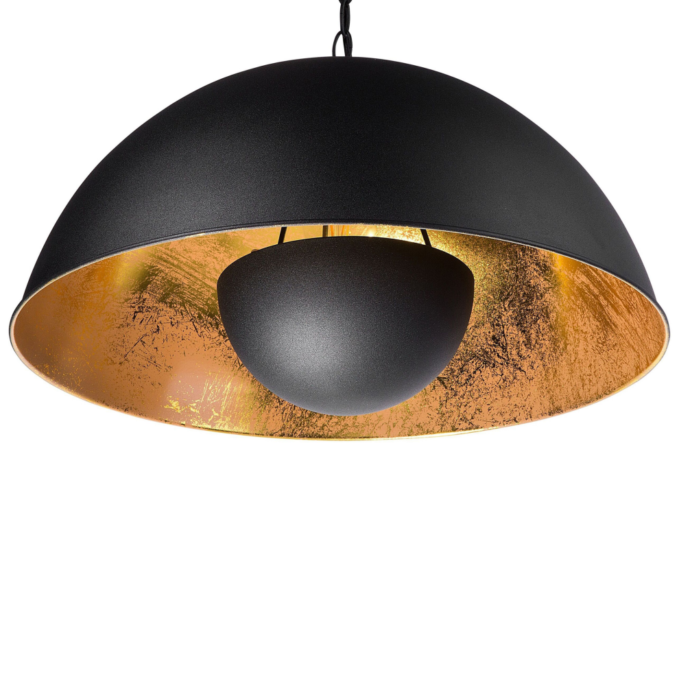 Pendant Lamp THAMES Metal Black