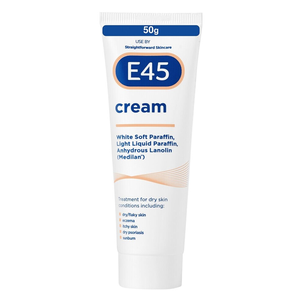 E45 Skin Care Cream Tube 50 G