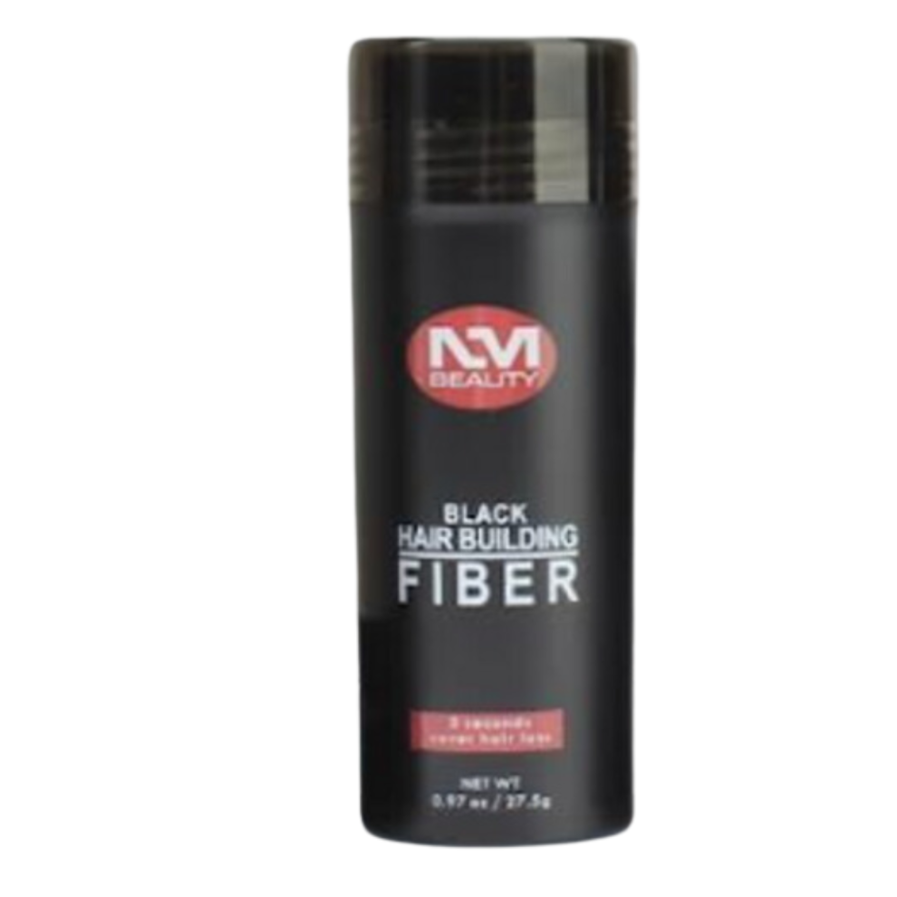 Nmb Black Hair Building Fiber With Locking Mist Spray 0.97 Oz