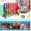 Casart Giant 4 to Score Game Set Jumbo Connect 4 Game 1
