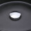 Living And Home Round Black Ceramic Countertop Basin Bathroom Sink W 360 mm 5