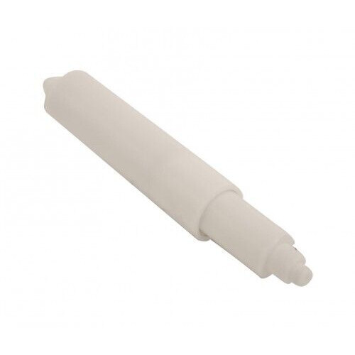 Toilet Roll Holder Spindle White Plastic Pack Of 1