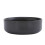 Living And Home Round Black Ceramic Countertop Basin Bathroom Sink W 360 mm 3