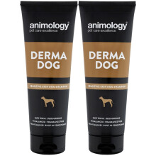 2 x Animology Derma Dog Shampoo - 250ml - ADE250A