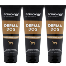 3 x Animology Derma Dog Shampoo - 250ml - ADE250A
