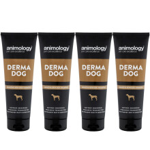4 x Animology Derma Dog Shampoo - 250ml - ADE250A