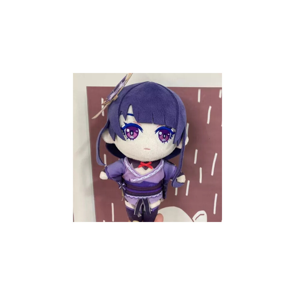 (RAIDEN SHOGUN-7.9inch) 7.9IN Genshin Plush Toy Plushie Pillow Animals Soft Stuffed Doll Christmas Gift-image-OPC-PDYPTN6-NEW