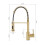Living And Home Commercial Swivel Pulldown Kitchen Faucet 5