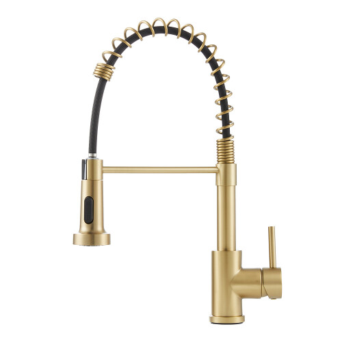 Living And Home Commercial Swivel Pulldown Kitchen Faucet