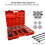 28pcs Press and Pull Sleeve Kit Bush Bearing Removal Tool Kit 6