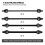 28pcs Press and Pull Sleeve Kit Bush Bearing Removal Tool Kit 8