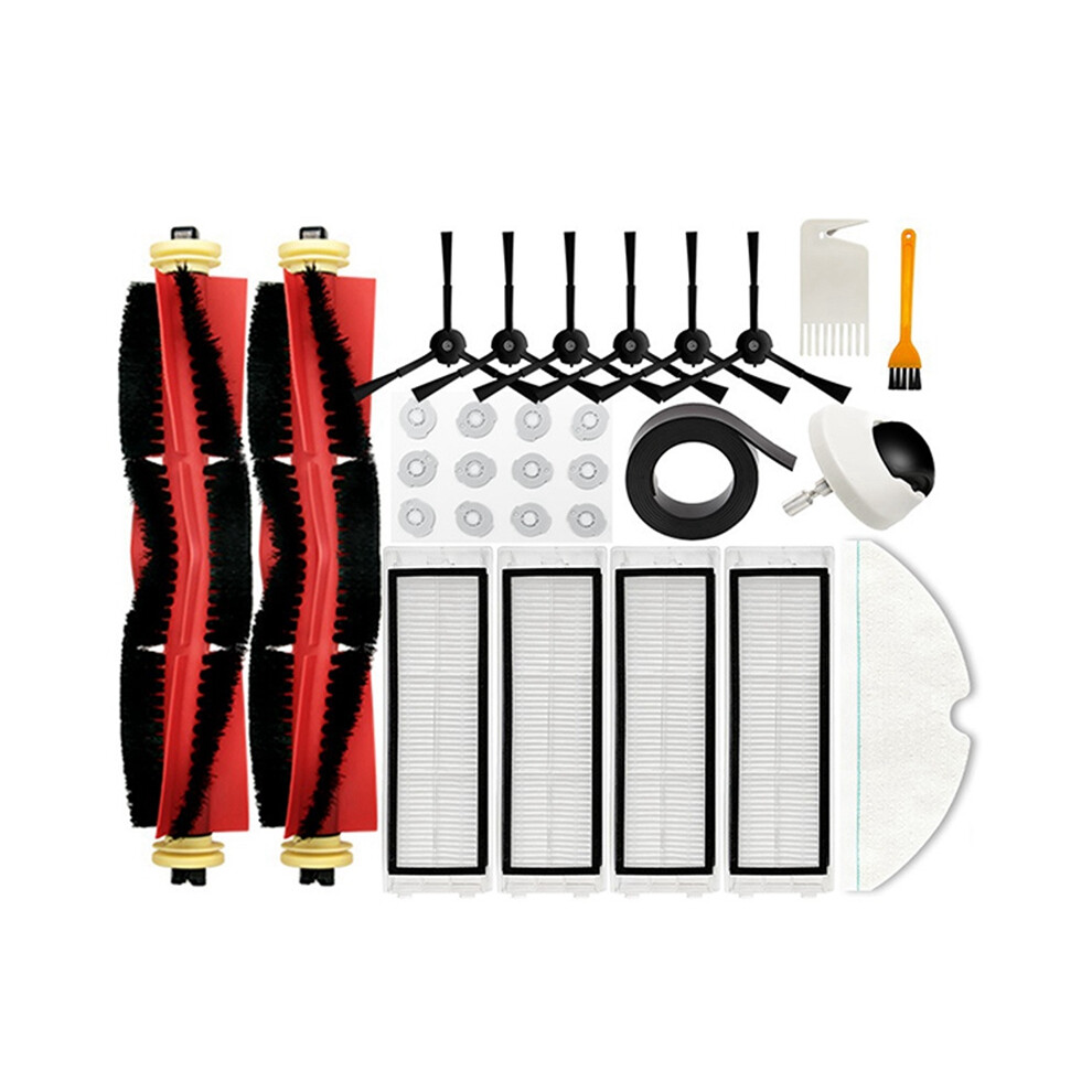 Promotion!HEPA Filter Main Brush Mop Cloth Side Brush for XiaoMi Roborock T7Pro T6 P50 S50 Vacuum Parts-image-OPC-PDYPVCK-NEW