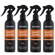 4 x Animology Dirty Dawg No-Rinse Dog Shampoo - 250ml