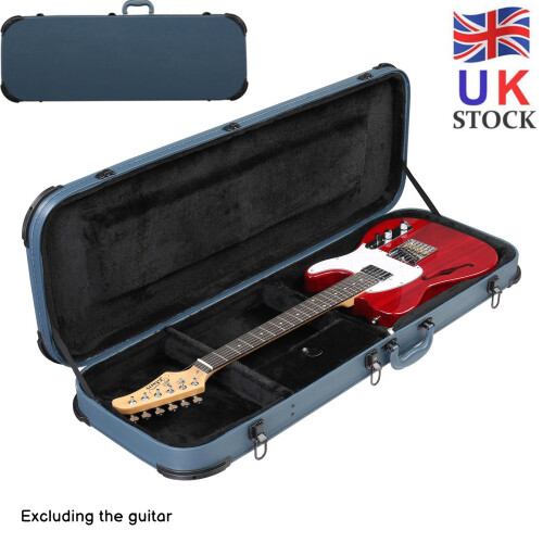 Electric Guitar Case PU Hard Case for ST TL Burning fire 170 Style