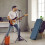 Electric Guitar Case PU Hard Case for ST TL Burning fire 170 Style 13
