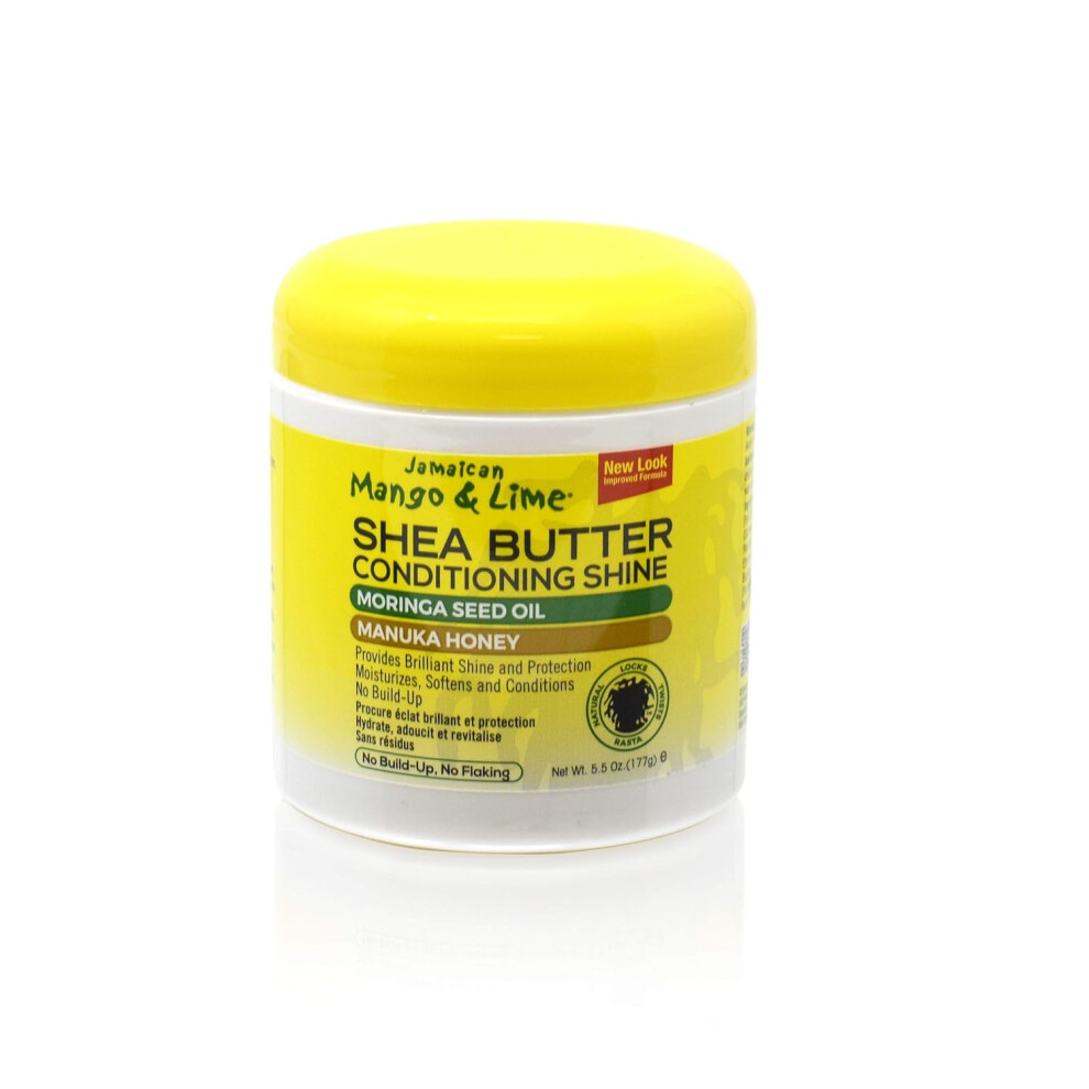Jamaican Mango & Lime Shea Butter Conditioning Shine 6 Oz