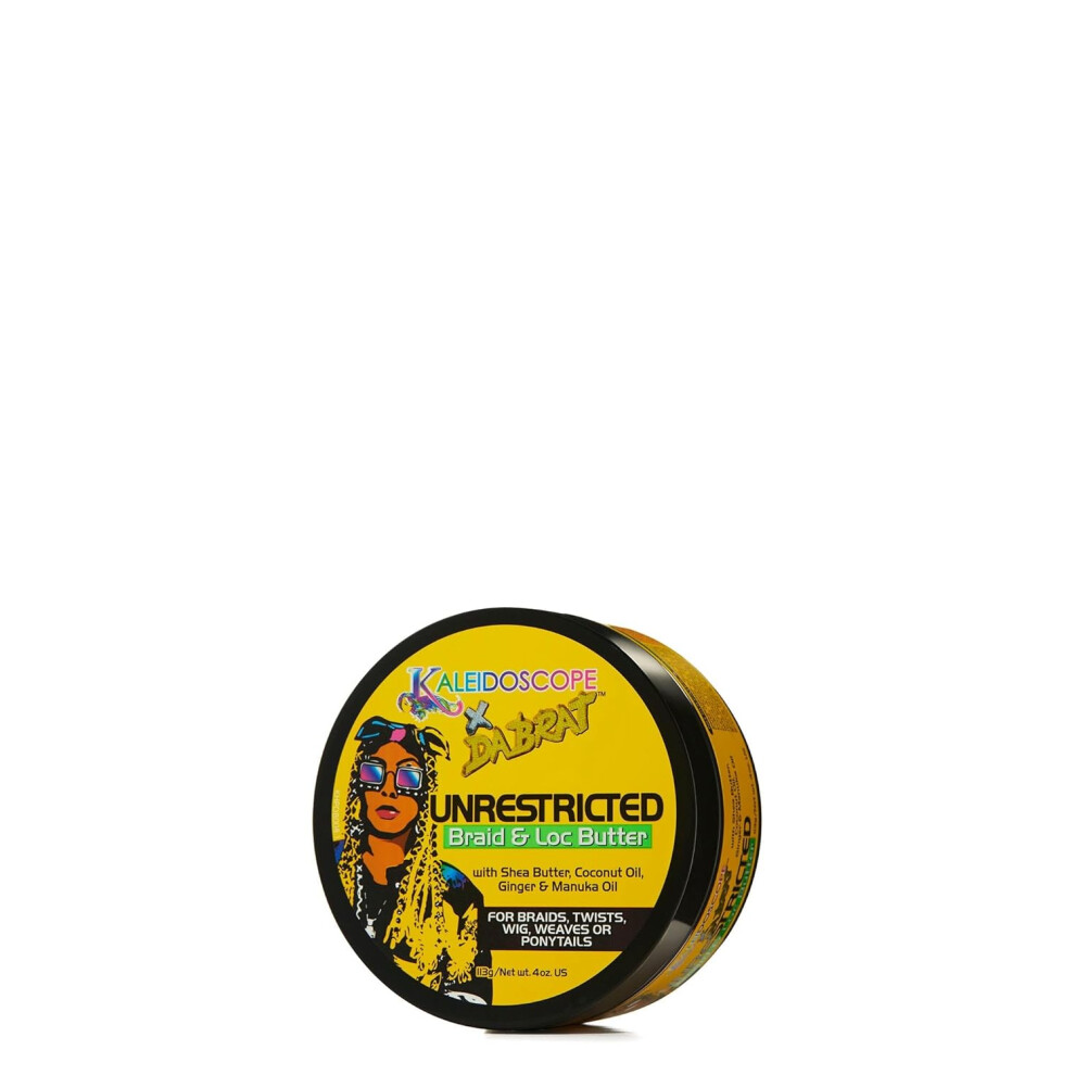 Photos - Hair Product Kaleidoscope Dabrat Unrestricted Braid & Loc Butter 4 oz 
