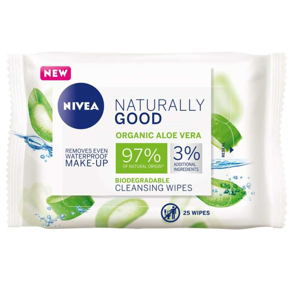 NIVEA BIO-DEGRAD CLEANSE WIPES 25