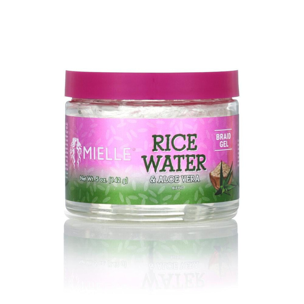 Mielle - Rice Water & Aloe Vera braid gel 5 oz