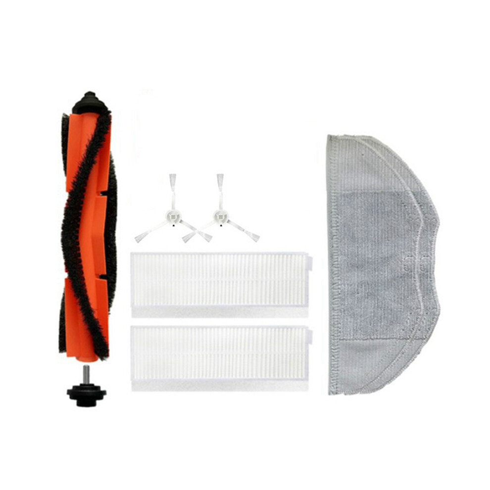 Promotion!Replacement Main Roller Side Brush Hepa Filter Mop Cloth for Xiaomi Mijia G1 Robot Vacuum Cleaner Accessories ,7 Pack-image-OPC-PDYPXTD-NEW