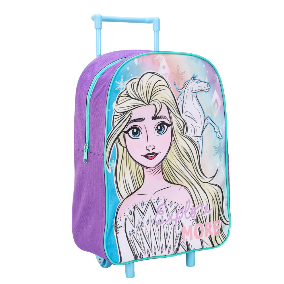 Disney Frozen Elsa Standard Travel Trolley Cabin Bag