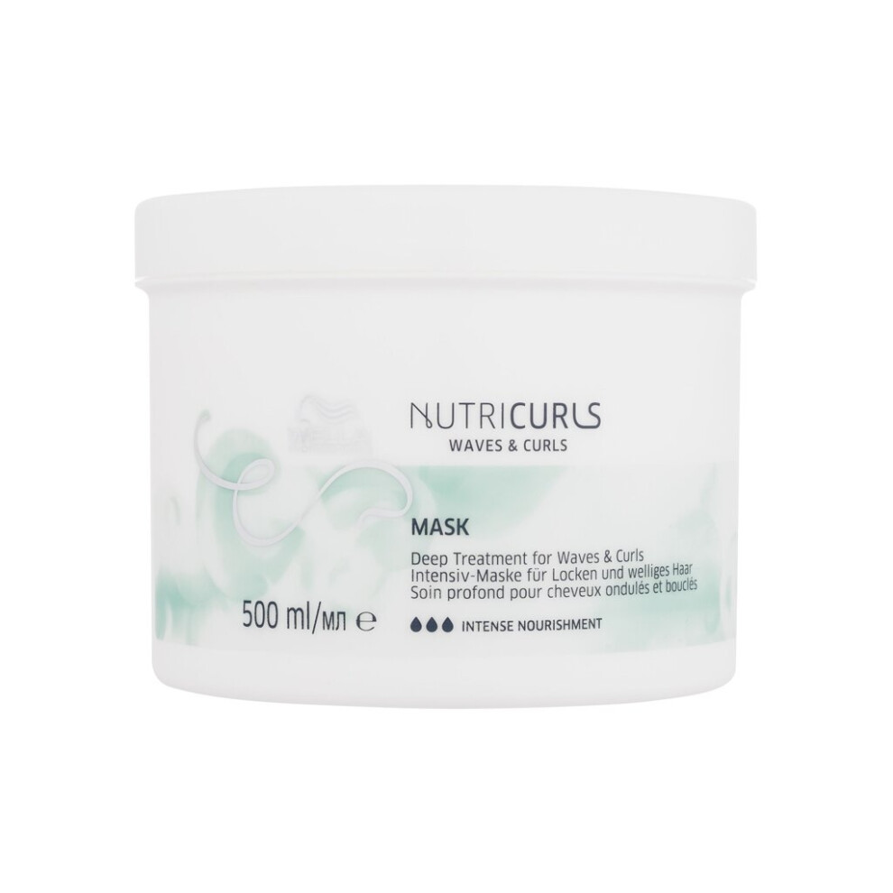 Wella Professionals - Nutricurls Deep Treatment - For Women, 500 Ml