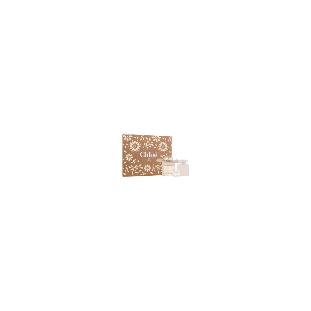 Chloé - Chloe Gift Set EDP 75 ml body lotion 100 ml and Chloé Chloé minature EDP 5 ml 75ml