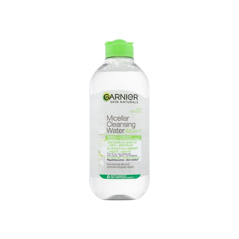 Garnier - Skin Naturals Micellar Water All-In-1 Combination & Sensitive - For Women, 400 ml