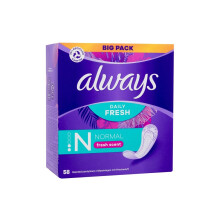 ALWAYS Dailies Fresh&Protect Normal trusseindlæg 58 stk.