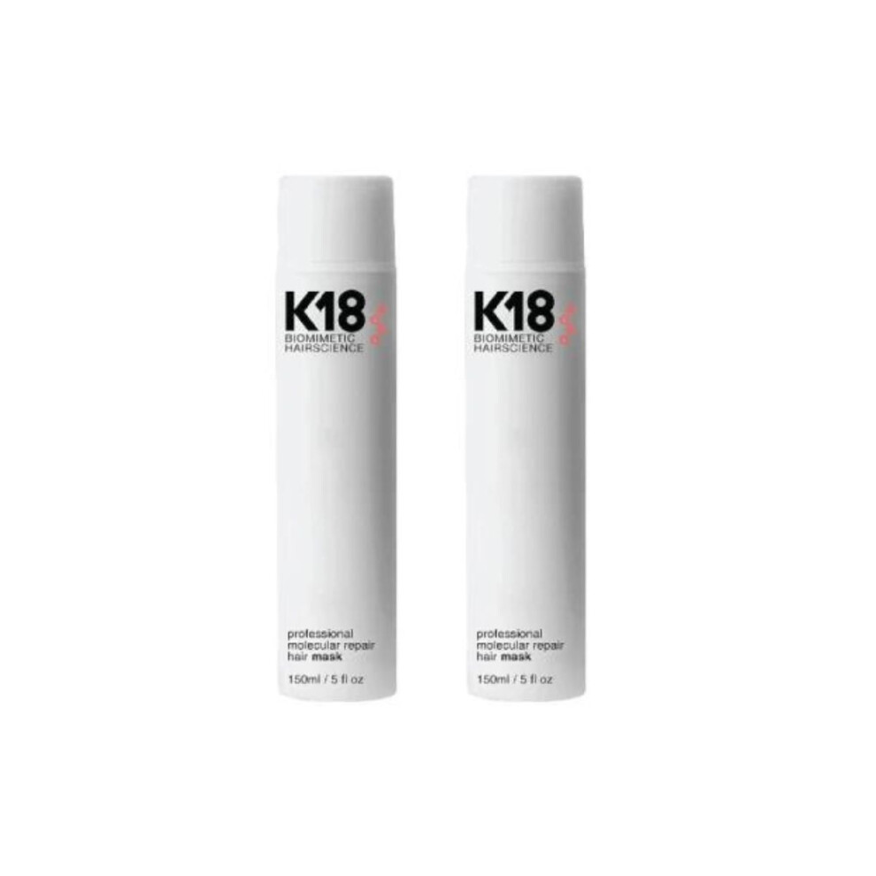 K18 Repairing Mask 150ml pack of 2