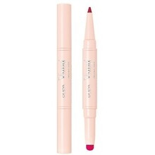 Pupa Milano Vamp! Creamy Duo, 011 Naranja Rojo, 1 Pc - Labial y Lápiz Labial 2 en 1 - Larga Duración - Ligero