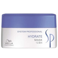Mască cremă pentru tratamentul părului, pentru hidratare, System Professional by Wella, Hydrate, 200 ml