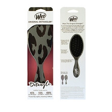 Wet Brush Original Detangler Haarborstel Donkergrijs Luipaard (Safari)