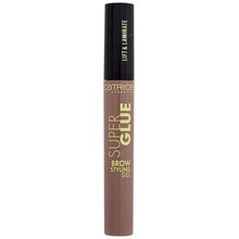 Gel modelador para sobrancelhas CATRICE Super Glue 020 Castanho Claro 4 ml