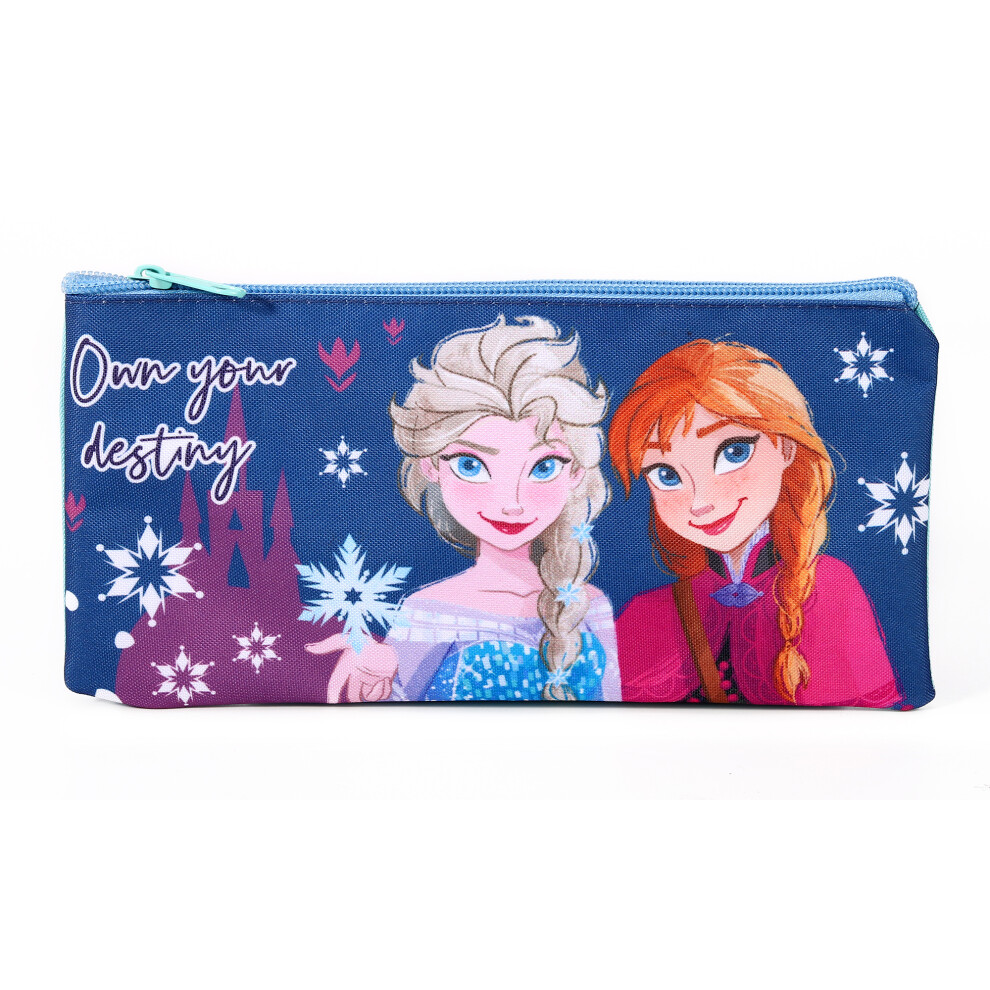 Disney Frozen Elsa and Anna Flat Pencil Case