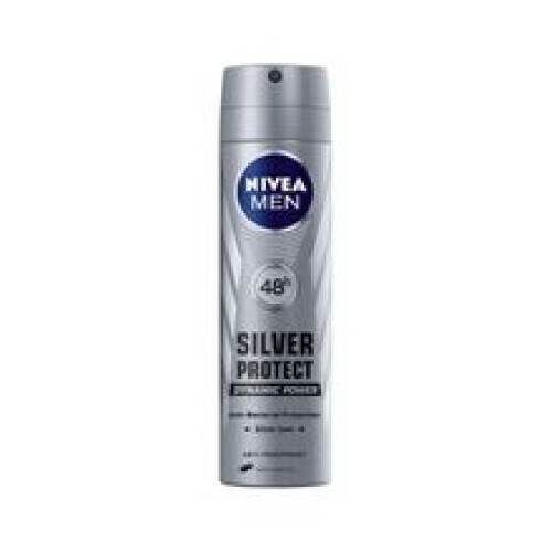 NIVEA Nivea - Silver Protect Dynamic Power Antiperspirant - Antiperspirant Spray for Men 150ml