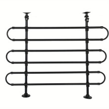 (Variant1) Car Dog Guard Barrier Adjustable Vehicle Dog Guards for Cars Universal Car Dog Guard Barrier