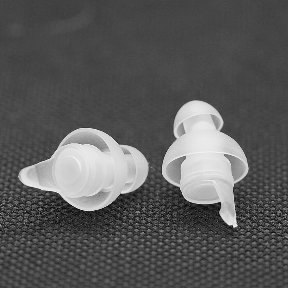 Yetp Star (White 04) High-Fidelity Concert Earplugs For Musicians - Reusable, Noise Cancelling Sleep Aid
