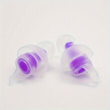 (Purple 04) High-Fidelity Concert Earplugs For Musicians - Reusable, Noise Cancelling Sleep Aid