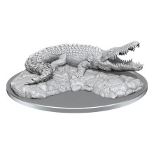 WizKids Deep Cuts: Jätte Krokodil | Omålade Miniatyrer