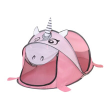 (pink unicorn) Portable Tiger kids Tent Cartoon Animal Children Play House Outdoors Pop Up Toy