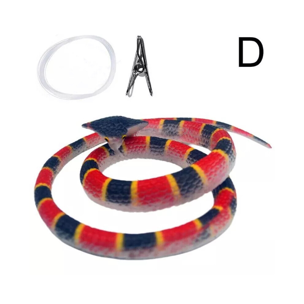 D 70cm Fake Snake Realistic Lifelike Scare Prank Gag Gift Joke Kid Toy on OnBuy