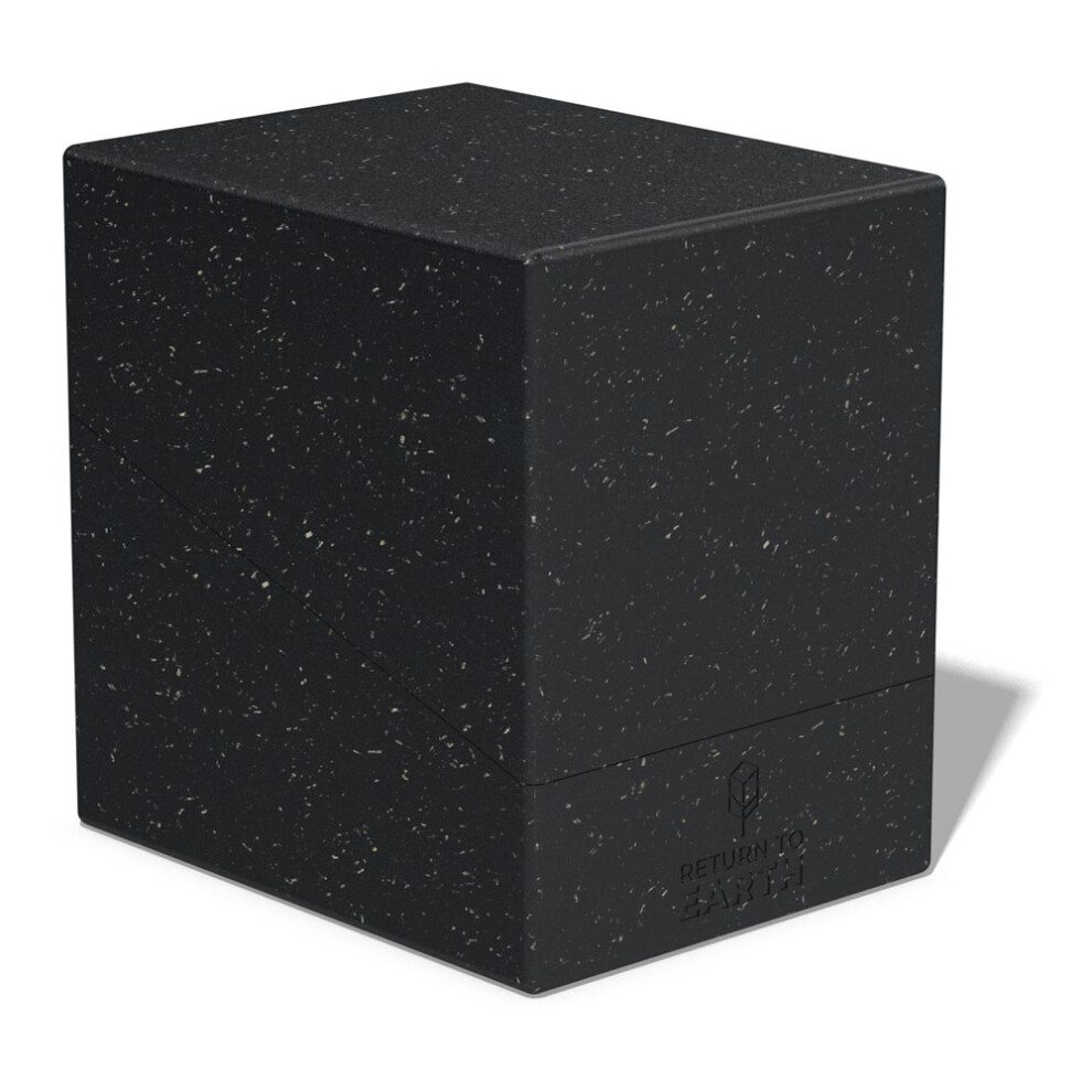 Ultimate Guard Black Return To Earth Boulder Deck Case 133+ Standard Size