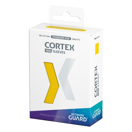 Ultimate Guard Cortex Sleeves Standard Size Yellow (100) 2