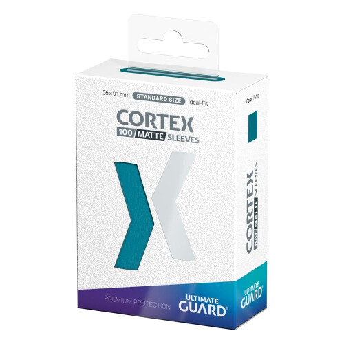 Ultimate Guard Cortex Sleeves Standard Size Matte Petrol (100) 2