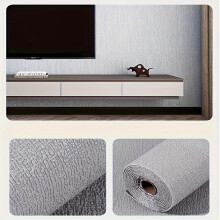 (Light Grey, 280cm * 50cm) 1 roll 3D Self-Adhesive Wallpaper for Heat Insulation and Waterproofing - Removable