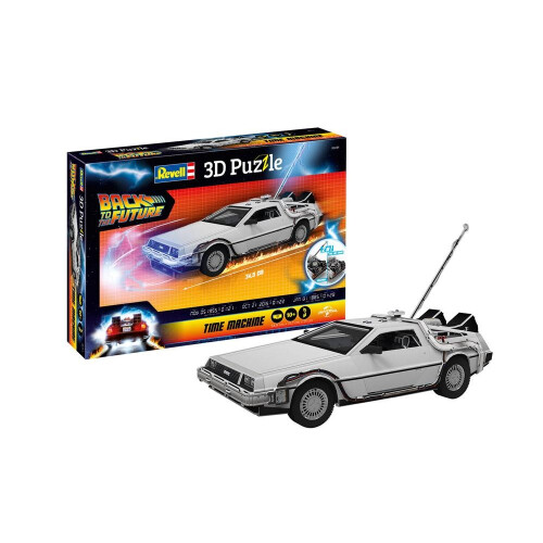 Revell Back to the Future 3D Puzzle Time Machine - Jigsaw Puzzle 1