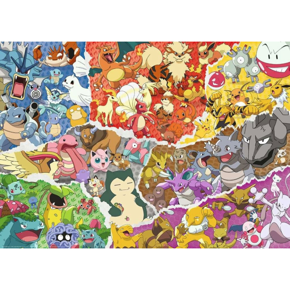 Pokemon Jigsaw Puzzle Pokemon Adventure (1000 pieces)