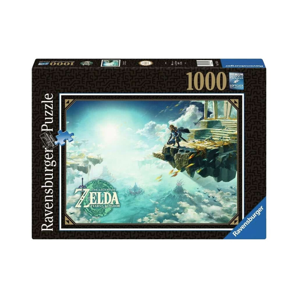 The Legend of Zelda: Tears of the Kingdom Jigsaw Puzzle Cover Art (1000 pieces)